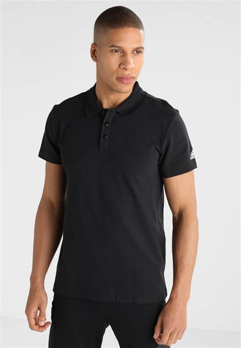 adidas essential base poloshirt herren black|adidas Must Haves Base Polo .